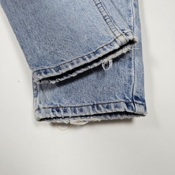 Vintage 90s Levis Orange Tab Slim Fit Cotton Womens Size 10 Blue Denim Jeans - Picture 5 of 12